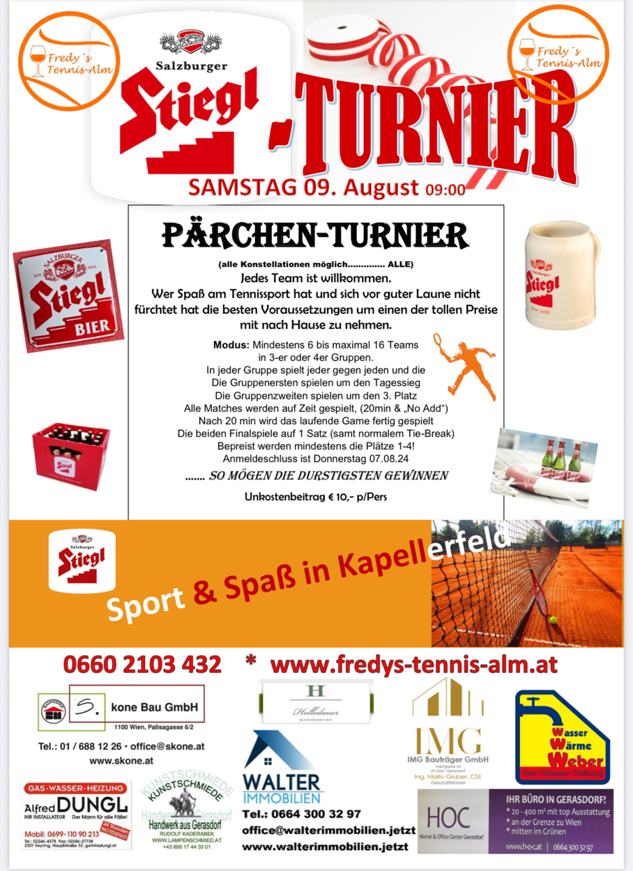 Stiegl-Turnier (Pärchen)